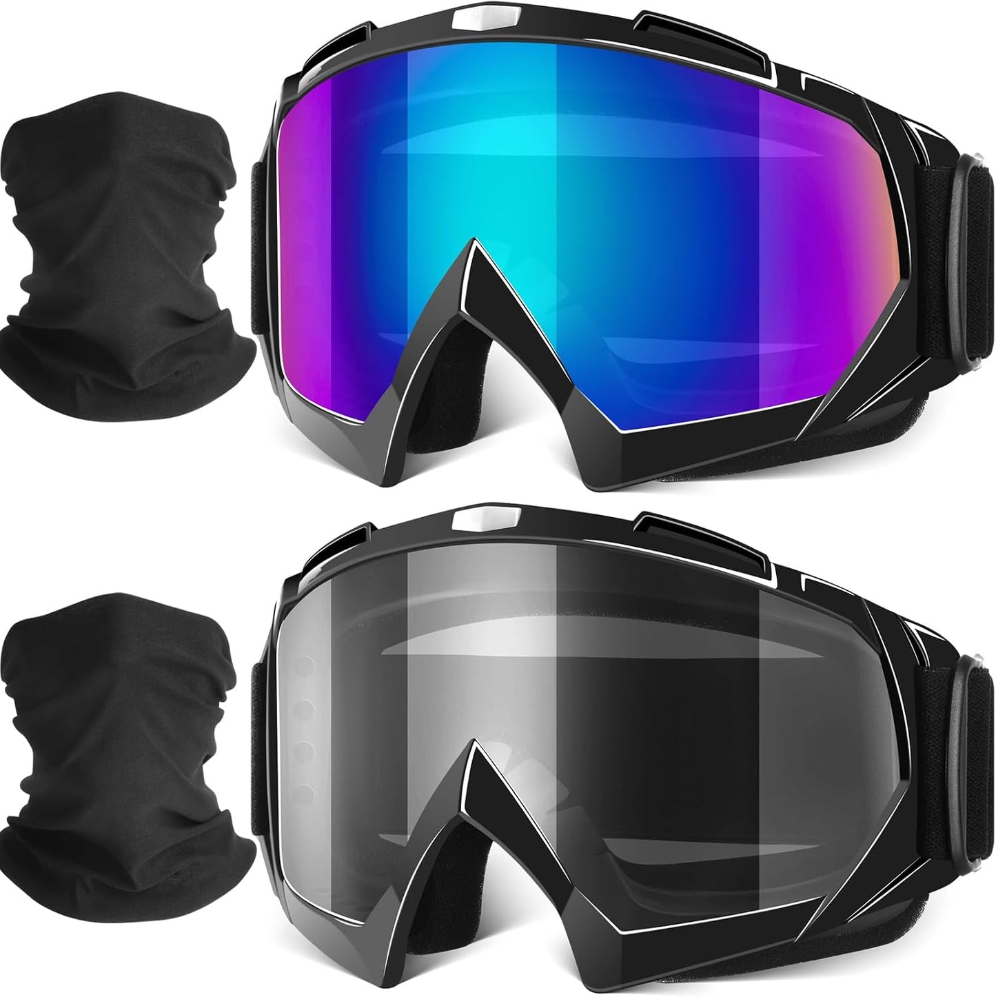 Gafas motocicleta protectoras para adultos y niños