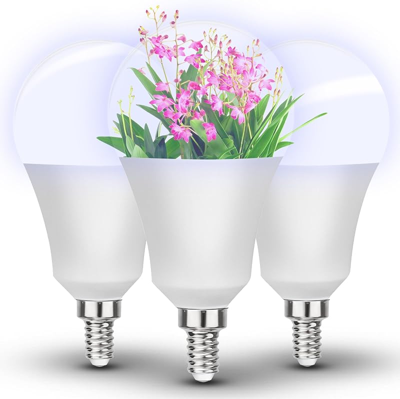 Bombilla E12 LED espectro completo 9-100 W