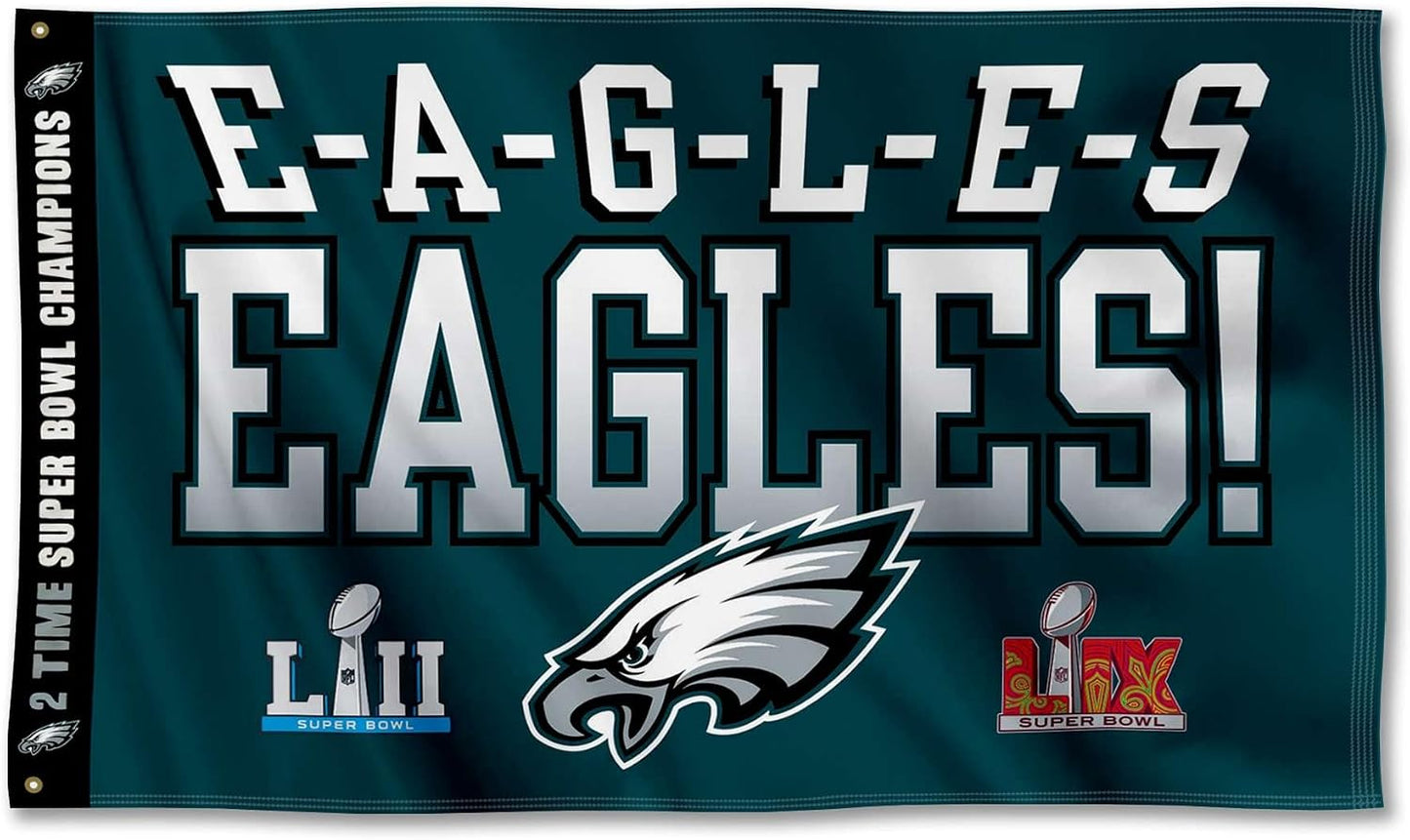 Bandera Philadelphia Eagles Chant