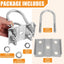 Kit pernos en U remolque 6-1/4" 3500lb 2-3/8" pack 2