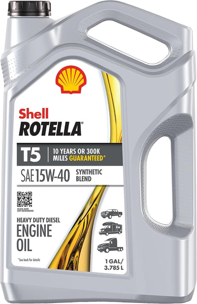 Aceite motor diesel T5 Sintético 15W-40 1gal
