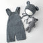 Kit accesorios foto recién nacido gorro oso mameluco disfraz