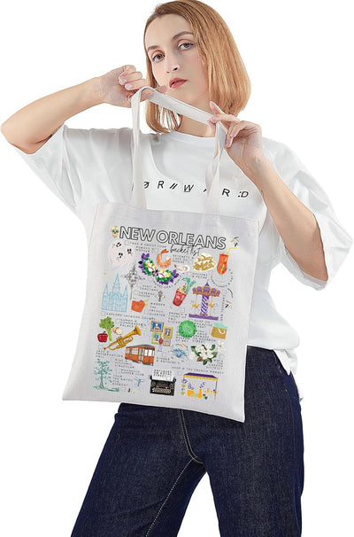 Bolsa viaje Nueva Orleans reutilizable regalo merchandising