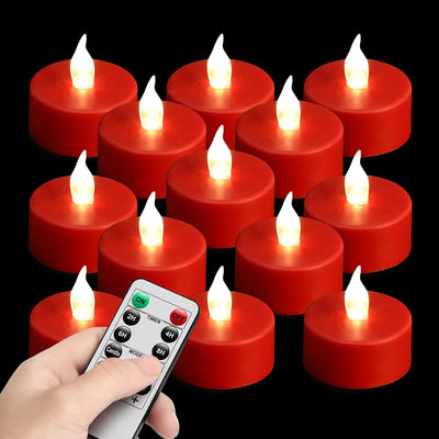 Velas LED té sin llama control remoto para hogar Halloween
