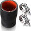 Manguera silicona reductor 1.0-1.25in abrazadera inox 4capas