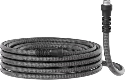 Manguera jardín 25x5/8 pulg trenzada ligera con mango