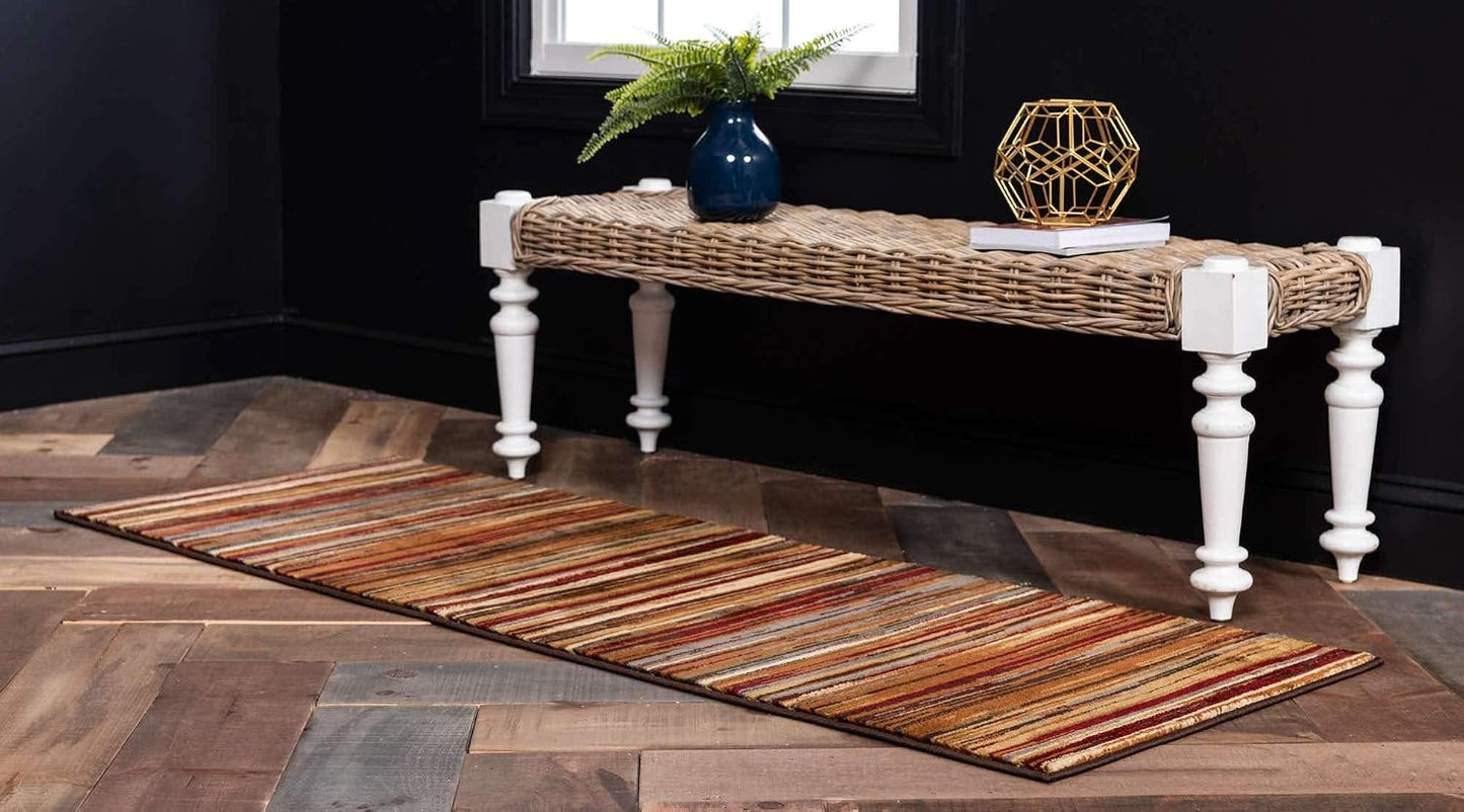 Alfombra Icatu 2'2"x6'1" color beige/marrón