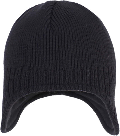 Gorro invierno punto con forro vellón hombre