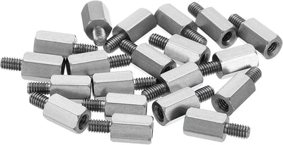 Separador PCB acero inox 20 pzas macho-hembra hex