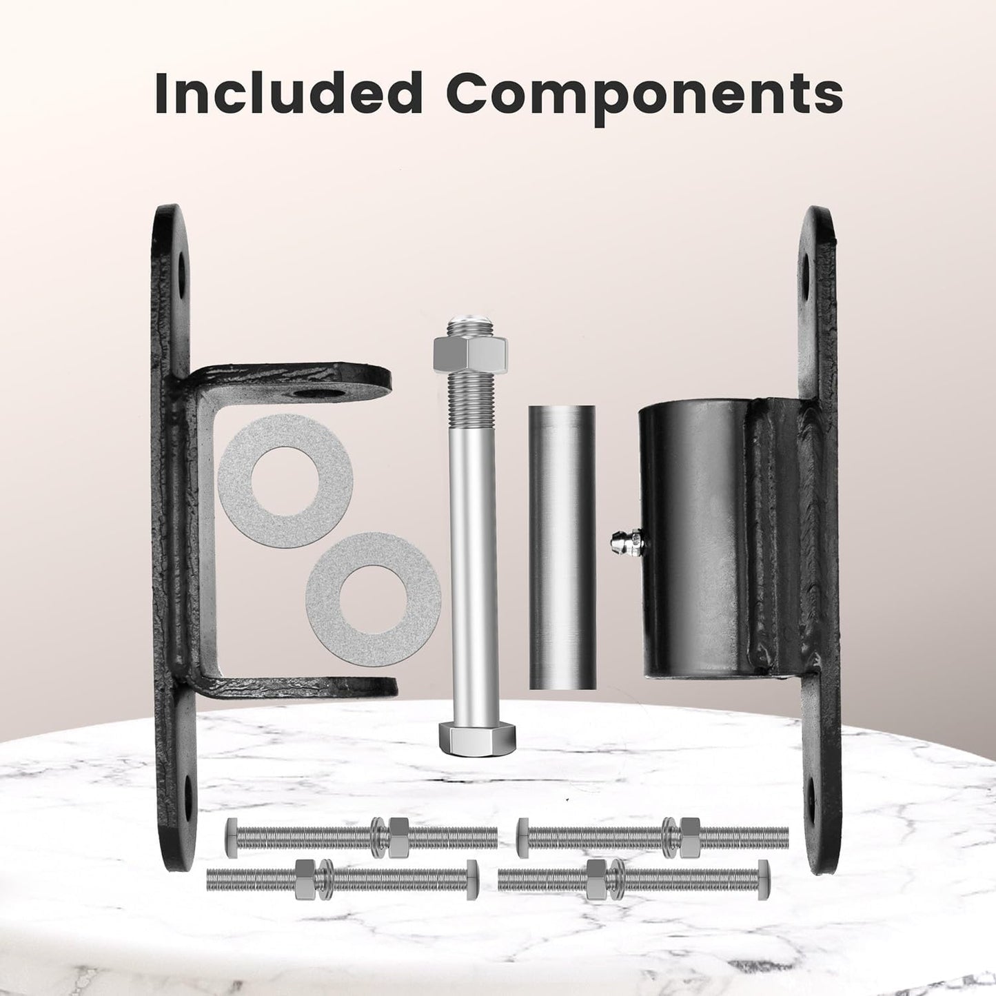 Bisagra puerta resistente con rodamiento 7"