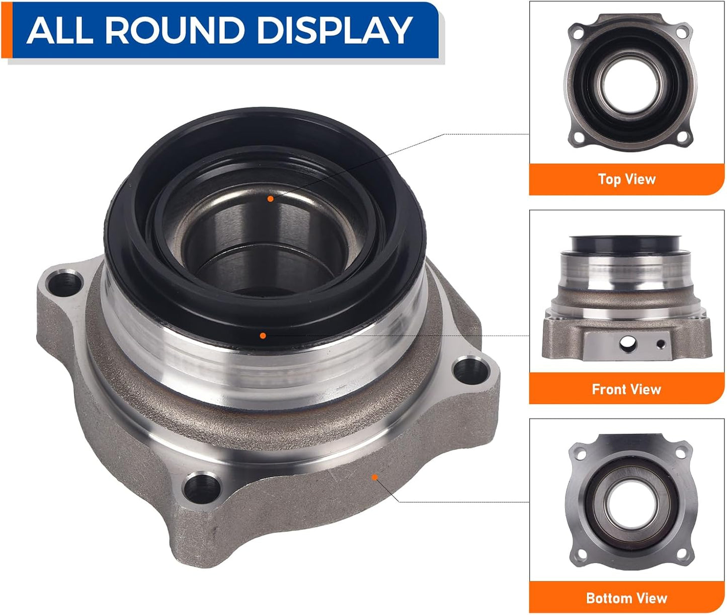 Conjunto cubo rueda trasera Toyota Tacoma 05-20