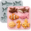 Molde silicona coral marino para tartas y cupcakes