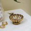 Cuenco joyería vintage dorado plato metal baratijas