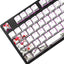 Set 129 teclas PBT doble disparo RGB para teclado