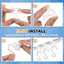 Ganchos techo metal para aula pack 35
