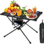 Mesa playa plegable ultraligera aluminio 1.5lb