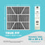 Filtro aire horno 20x20x5 MERV 16 pack 4 con paño limpieza