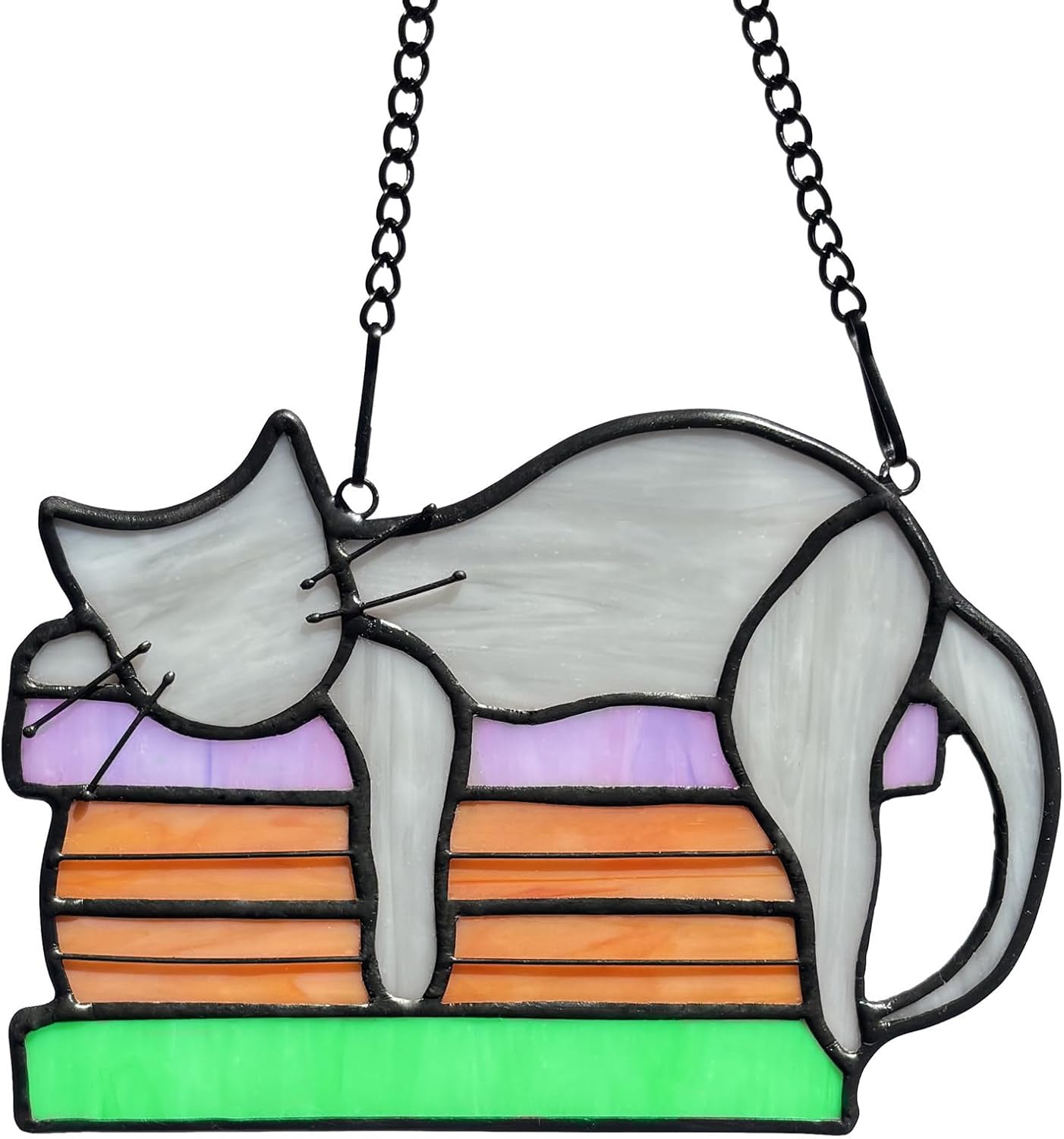 Atrapasoles cristal gris para ventanas regalos mascotas