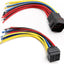 Conector eléctrico 16 pines enchufe macho y hembra 6pulg universal