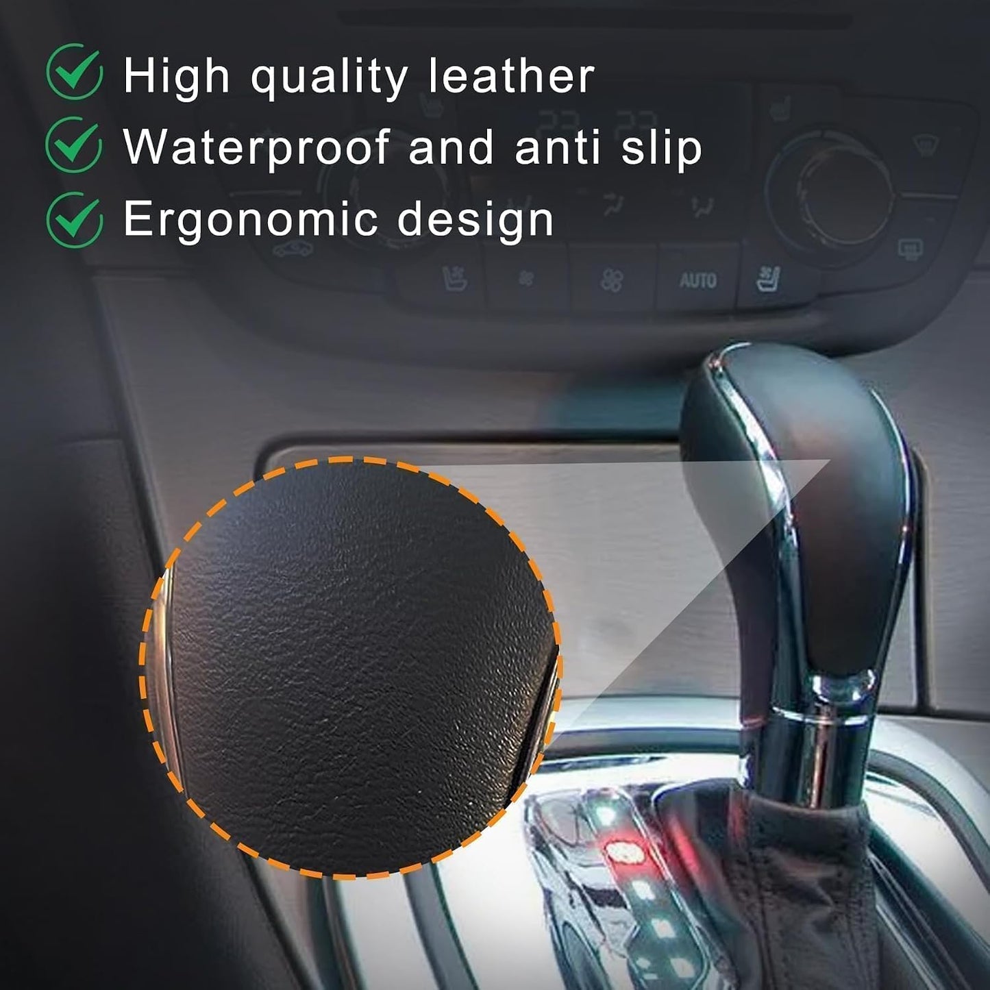 Pomo palanca cambios automático Buick negro