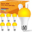 Bombilla luz ámbar 9W 1800K para dormir sin luz azul