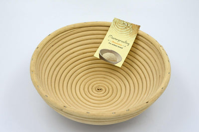Cesta Redonda Banneton de 10" para Panadería