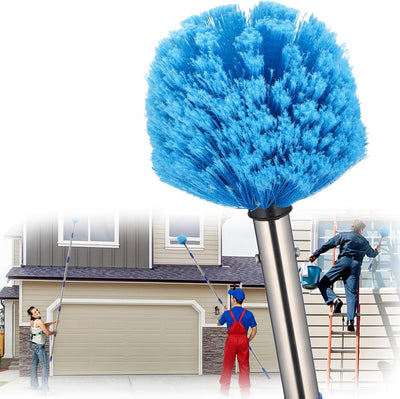Plumero poste extensión 6ft cepillo medianas acero inox