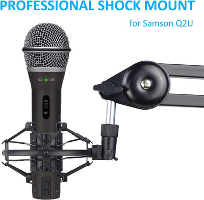 Soporte micrófono Q2U USB/XLR anti vibración y ruido
