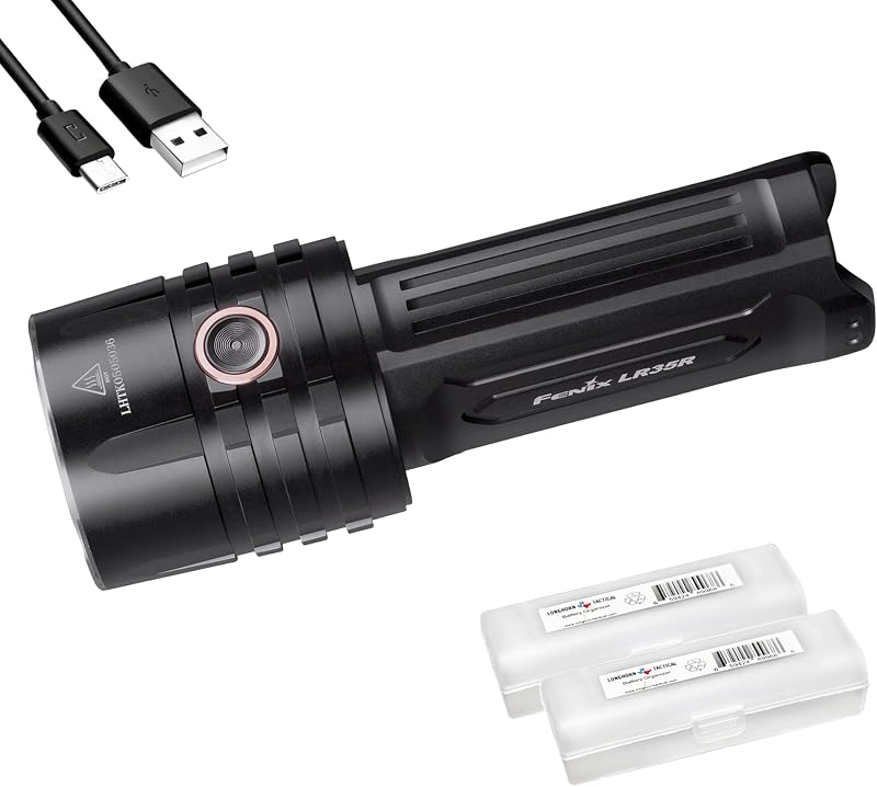 Linterna recargable Lumentac 10000 lúmenes largo alcance