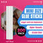 Barras pegamento mini 0.27x6pulg pack 200 transparentes