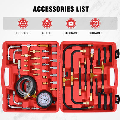 Kit probador presión inyección combustible 0-140 PSI