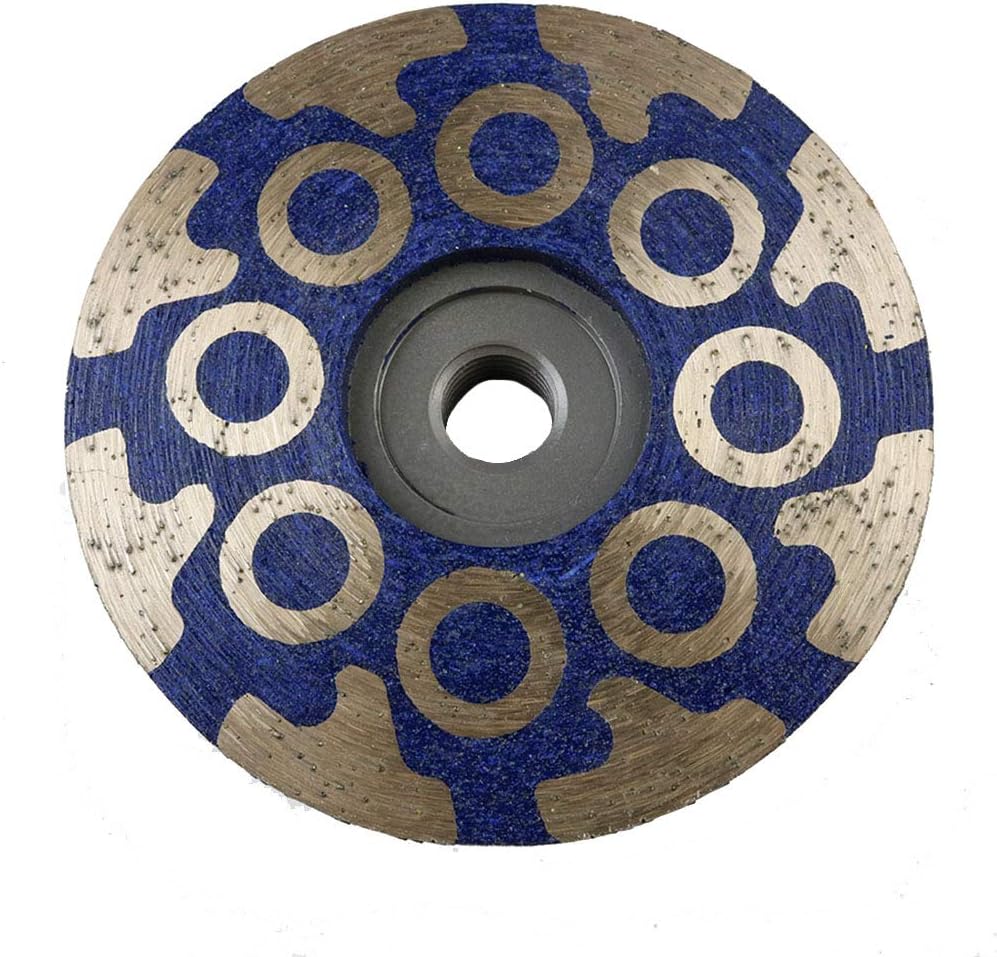 Rueda diamante 4pulg rosca 5/8pulg para granito y azulejos