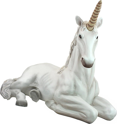 Estatua unicornio místico Avalon grande