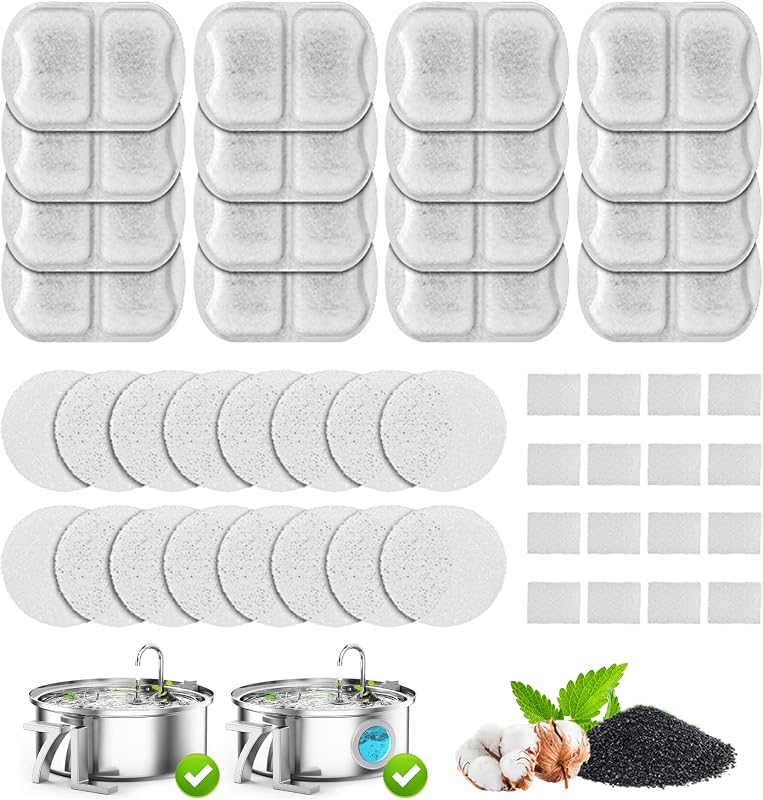 Filtro agua perros comp 7L acero inox 16 juegos