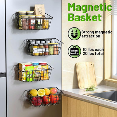 Estante magnético cocina 2 pzas organizadores condimentos
