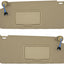Visera sol conductor y pasajero Honda Pilot 09-15 color