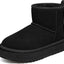 Mini botas gamuza piel auténtica forro piel mujer invierno
