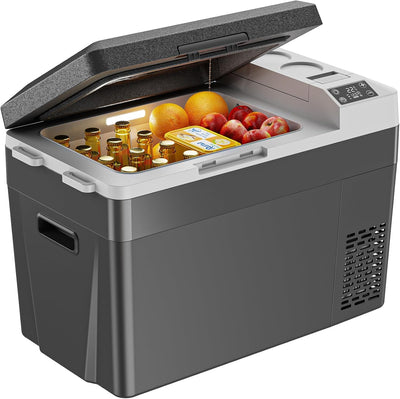 Refrigerador coche 12/24V con batería 24qt -4°F a 68°F