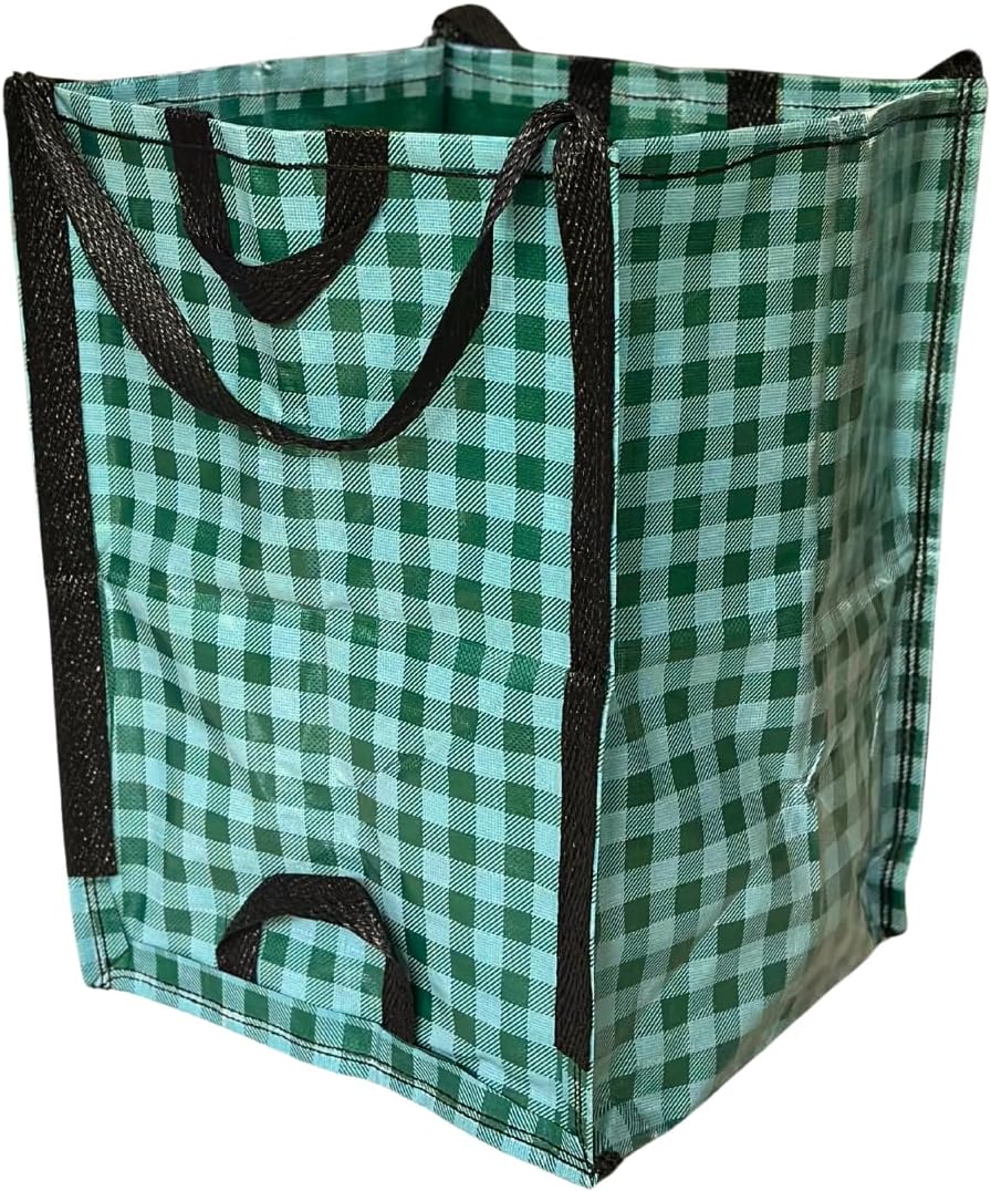 Bolsas reutilizables autoportantes jardín hogar 3 pzas