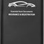 Soporte tarjetas cuero para BMW Ford Tesla Cadillac