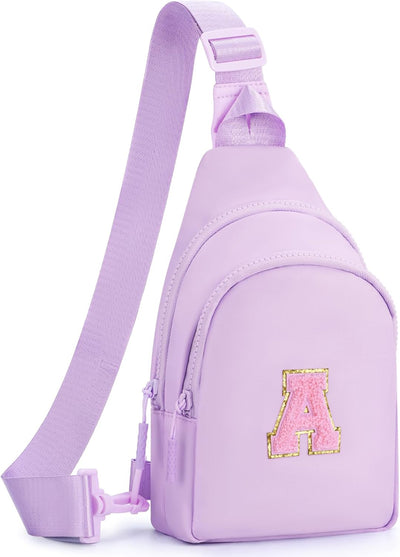 Bolso de cintura para mujer color lavanda