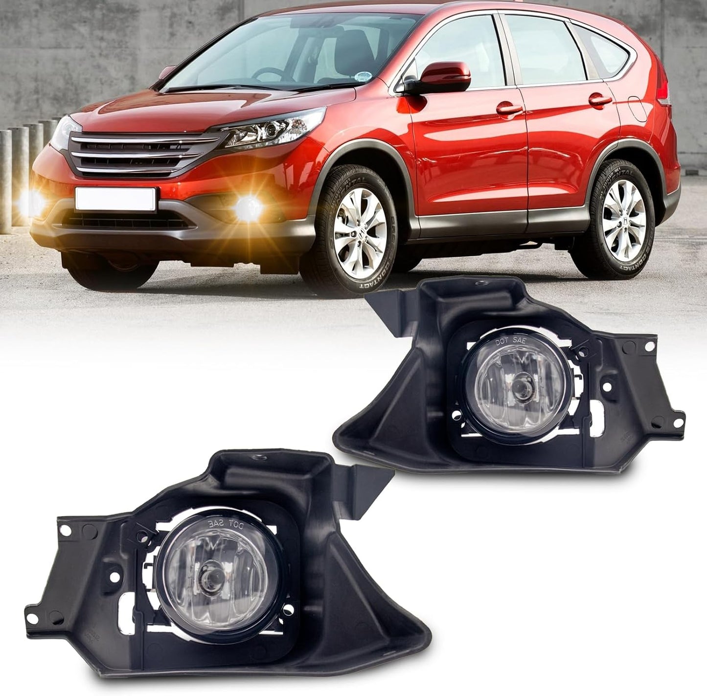 Luces antiniebla comp HONDA CR-V 12-14 con interruptor