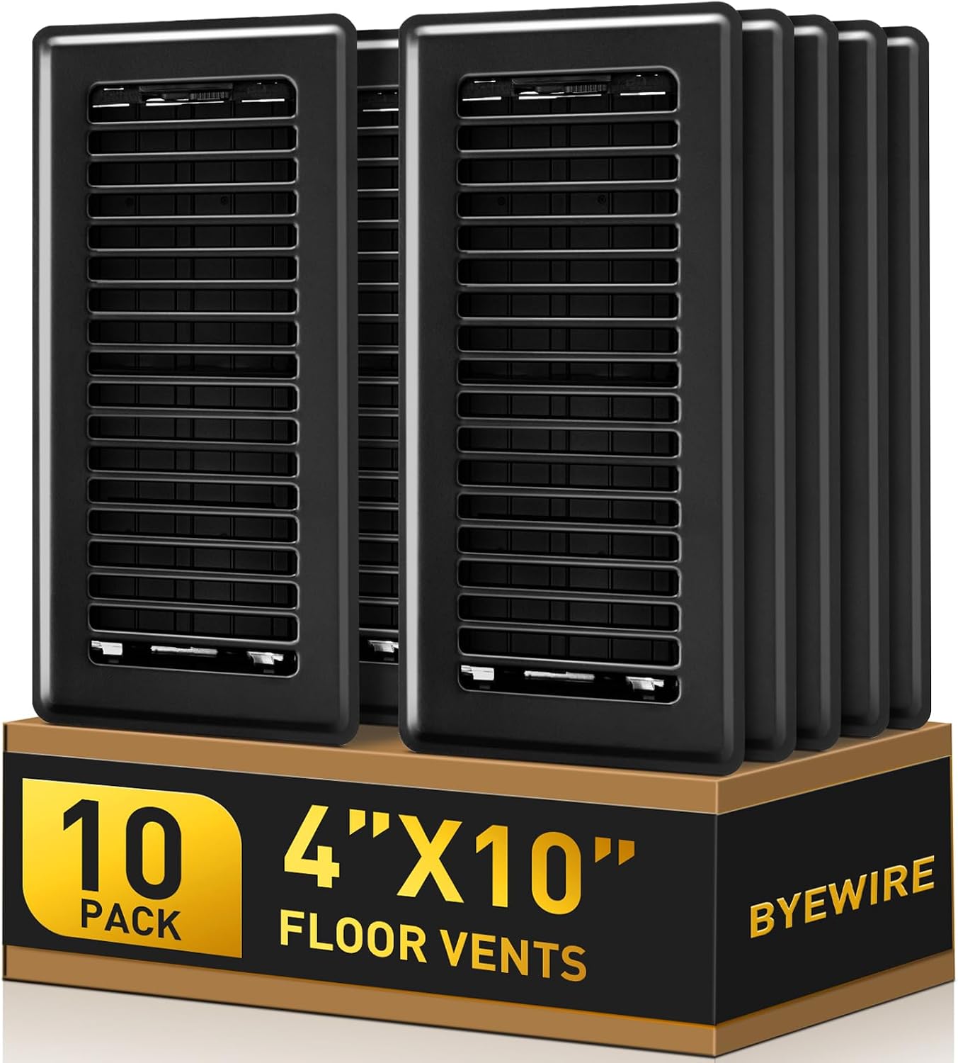 Cubiertas ventilación piso 4x10 acero resistente para hogar
