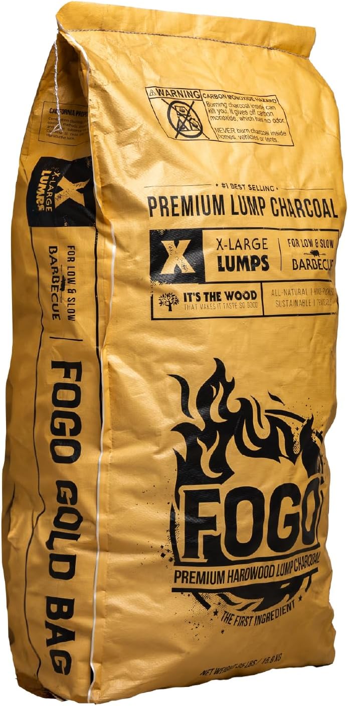 Bolsa carbón madera dura 35lb pack iniciadores