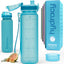 Botella agua 17oz sin BPA a prueba fugas fitness