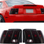 Luces traseras Ford Mustang 99-04 lente rojo