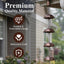 Cadena lluvia decorativa 72" para aleros jardín