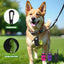 Dispensador bolsas basura perros con cremallera tela suave