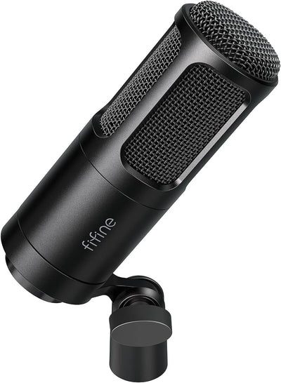 Micrófono dinámico XLR estudio vocal patrón cardioide negro