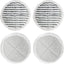 Set 4 Almohadillas Repuesto Fregona Spinwave 2039A